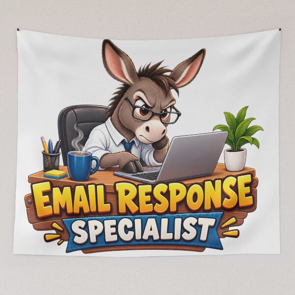 Item preview, Email Response Specialist Donkey designed and sold by M.Store.