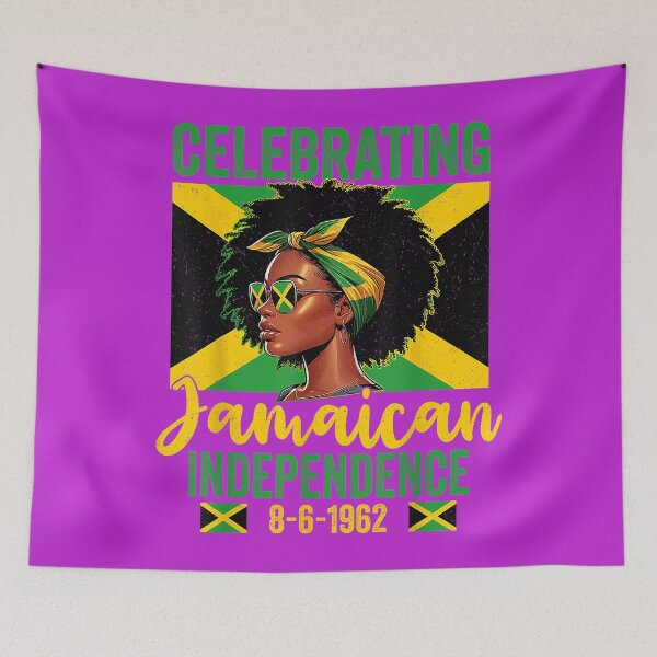 Item preview, Celebrating Jamaica Independence 1962 Proud Jamaican Women designed and sold by melodycook.