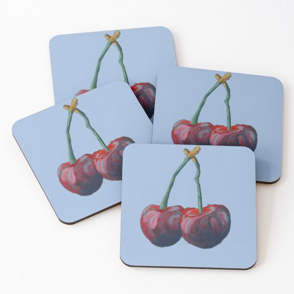 Item preview, Cherries designed and sold by Amanda Adela Art.