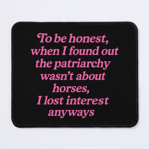 Item preview, Feminist Movie Quotes Bold Pink Retro Typography Collection designed and sold by PinUpPizzazz.