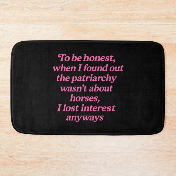 Item preview, Feminist Movie Quotes Bold Pink Retro Typography Collection designed and sold by PinUpPizzazz.