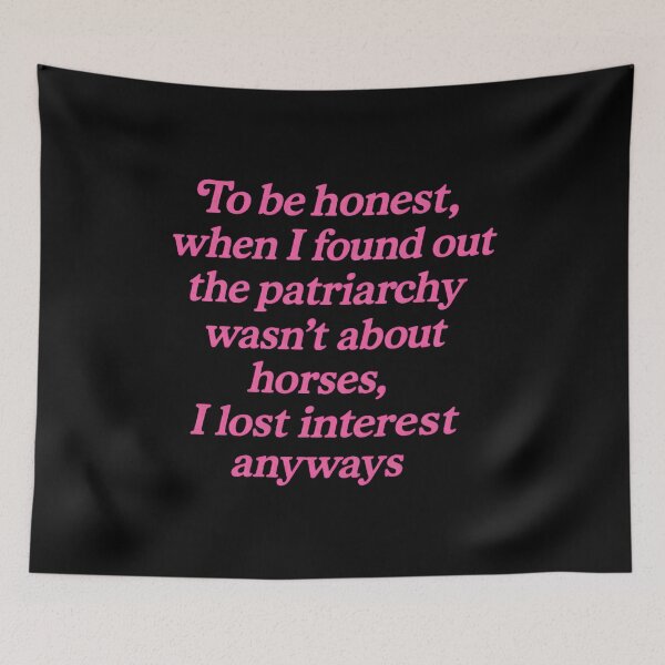 Item preview, Feminist Movie Quotes Bold Pink Retro Typography Collection designed and sold by PinUpPizzazz.