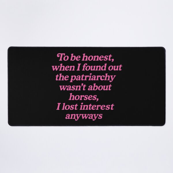 Item preview, Feminist Movie Quotes Bold Pink Retro Typography Collection designed and sold by PinUpPizzazz.