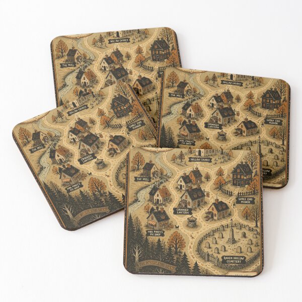 Item preview, Village of the Hollow designed and sold by FringeInk.