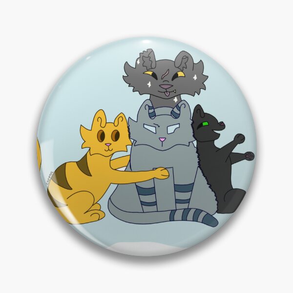 Item preview, Jayfeather and friends ( Yellowfang, Hollyleaf, lionblaze) designed and sold by Catf1sh.
