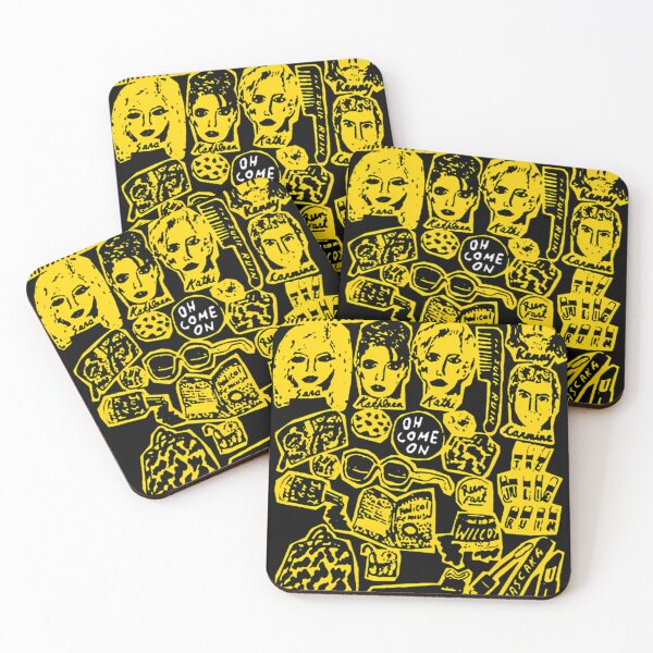 Item preview, Yellow Silhouette Synth Pop designed and sold by Japaneseartpx.
