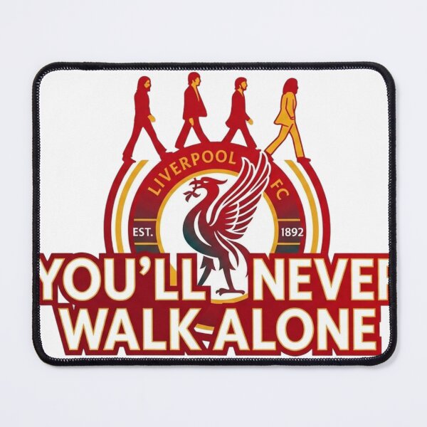 Item preview, The Beatles Abbey Road Liverpool FC You'll Never Walk Alone Graphic designed and sold by LavIsInTheAir.