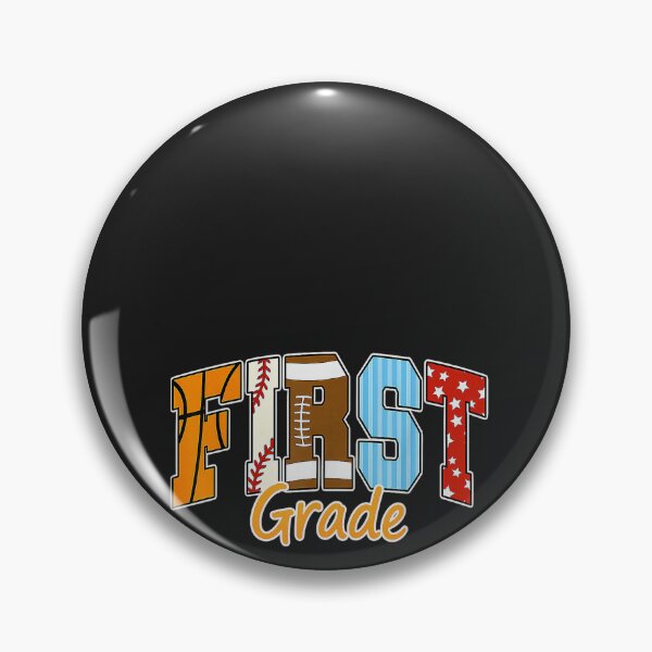 Item preview, Back to School 1st Grade Boy Football Baseball Basketball designed and sold by CriseldaBruning.