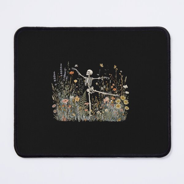 Item preview, Cottagecore Skeleton Dancing Arabesque Wildflower Botanical designed and sold by FrankIsabel.