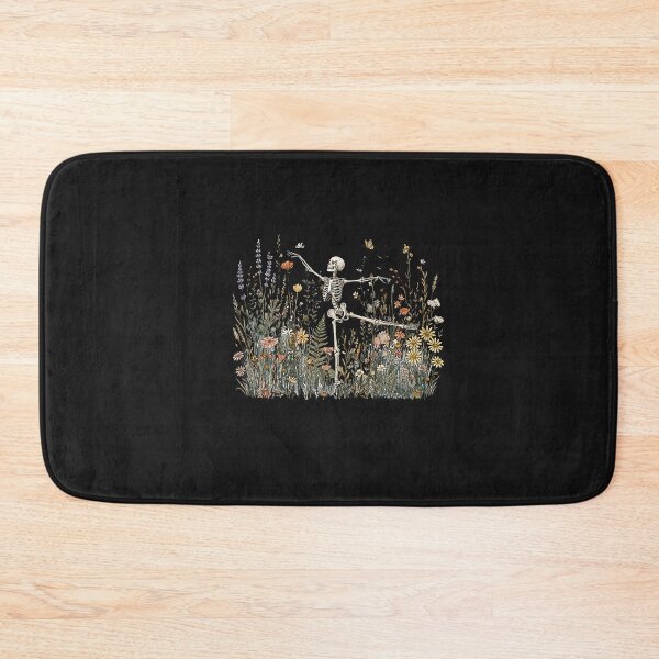 Item preview, Cottagecore Skeleton Dancing Arabesque Wildflower Botanical designed and sold by FrankIsabel.