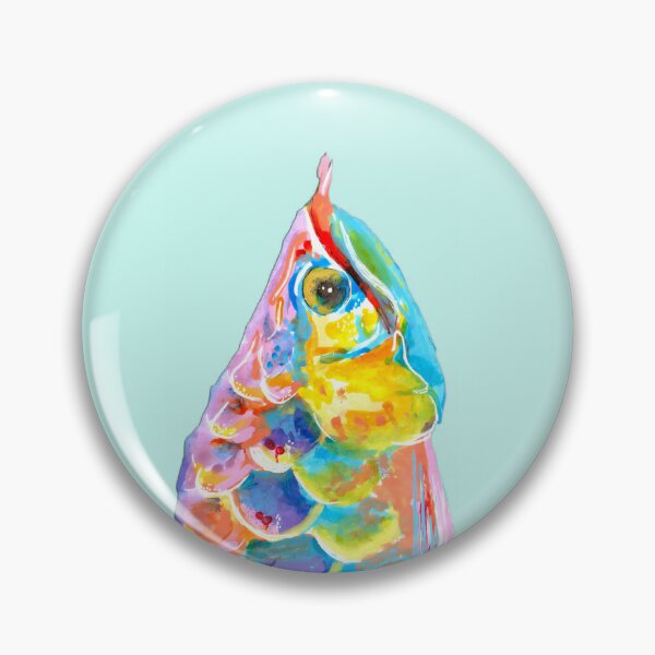 Item preview, Fish head designed and sold by Amanda Adela Art.