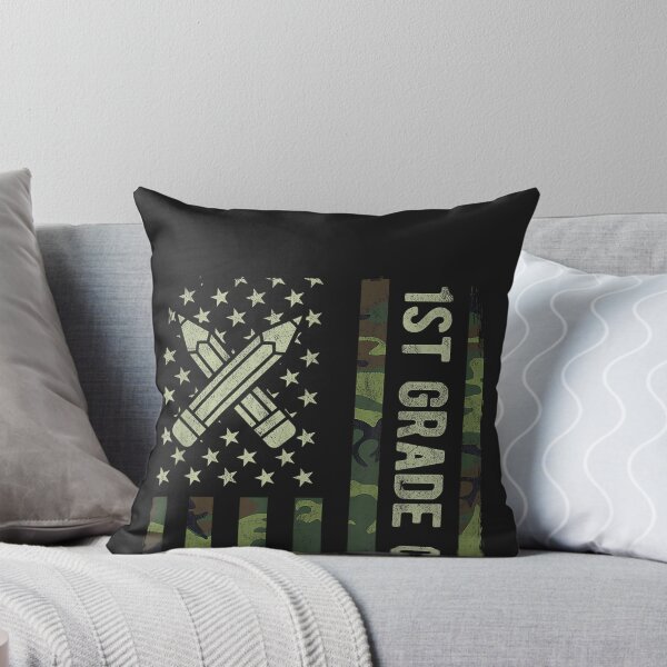 Item preview, 1st Grade Crew Camo American Flag Back to School Boys designed and sold by CriseldaBruning.