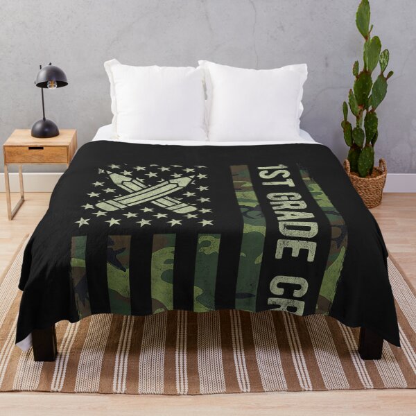 Item preview, 1st Grade Crew Camo American Flag Back to School Boys designed and sold by CriseldaBruning.