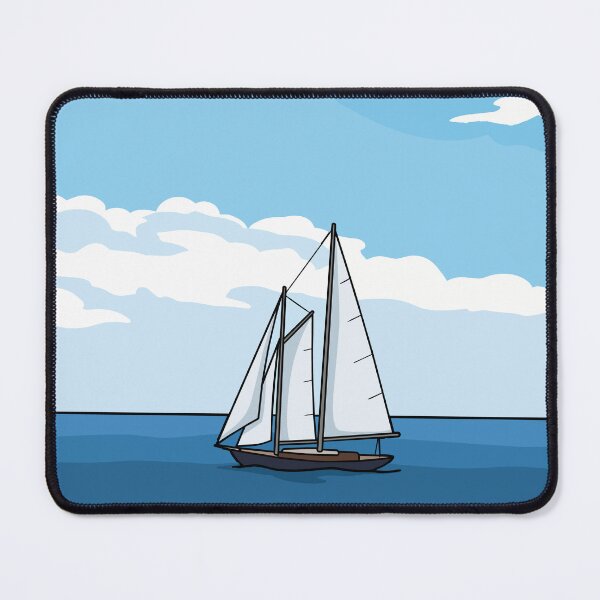Item preview, Sailboat On The Calm Sea designed and sold by PopPucks.