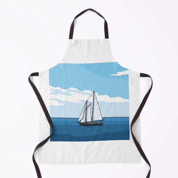 Item preview, Sailboat On The Calm Sea designed and sold by PopPucks.