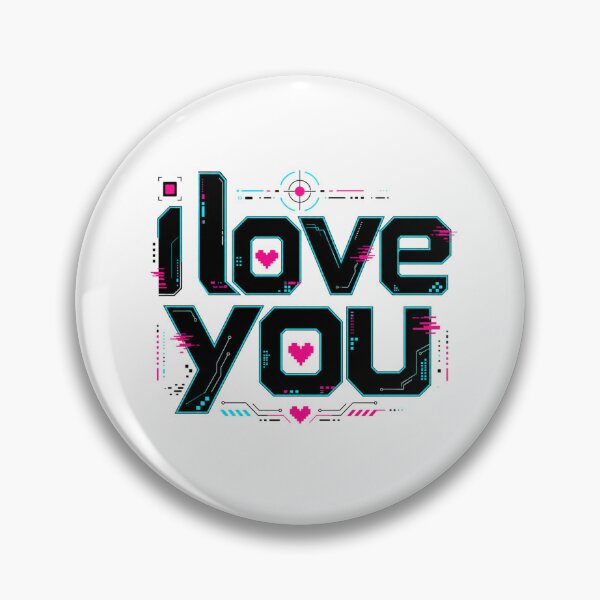 Item preview, Digital I Love You designed and sold by pikeprints.