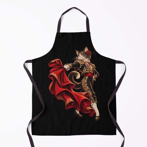 Item preview, Matador Cat Bullfighter – Spanish Flamenco Costume Art designed and sold by cozydrops.