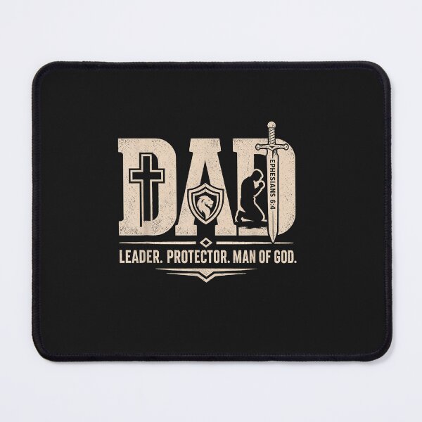 Item preview, Dad Leader Protector Man of God Christian Father's Day designed and sold by FrankIsabel.