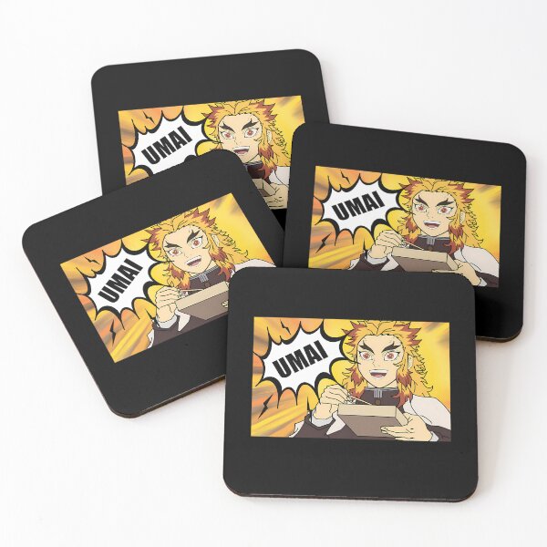 Item preview, Flame Hashira Anime Character Eating Bento designed and sold by MahaMonner.