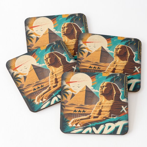 Item preview, Ancient Egypt Sphinx and Pyramids designed and sold by FatmaAhmed90.