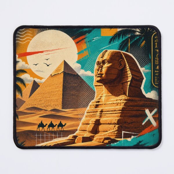 Item preview, Ancient Egypt Sphinx and Pyramids designed and sold by FatmaAhmed90.