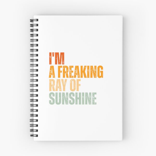 Item preview, I'm A Freaking Ray Of Sunshine Sarcastic Funny Slogan designed and sold by Dondonmart.