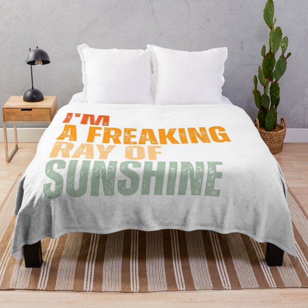 Item preview, I'm A Freaking Ray Of Sunshine Sarcastic Funny Slogan designed and sold by Dondonmart.