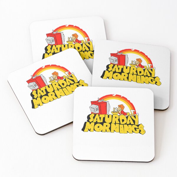 Item preview, Child Eating Cereal Watching Television Under Bright Rainbow designed and sold by MahaMonner.