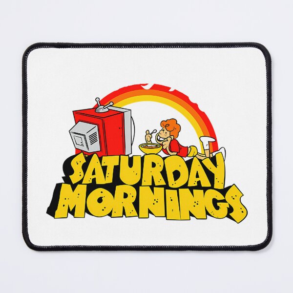 Item preview, Child Eating Cereal Watching Television Under Bright Rainbow designed and sold by MahaMonner.