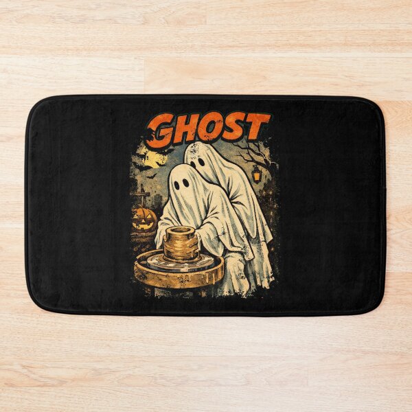 Item preview, Ghost Pottery Halloween designed and sold by Nacho Average Designs.