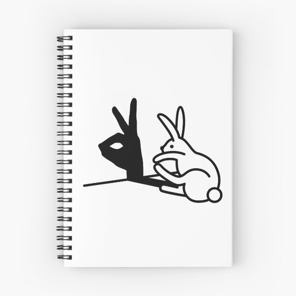 Item preview, White Bunny Facing Hand Making Silhouette Shadow On Wall designed and sold by MahaMonner.