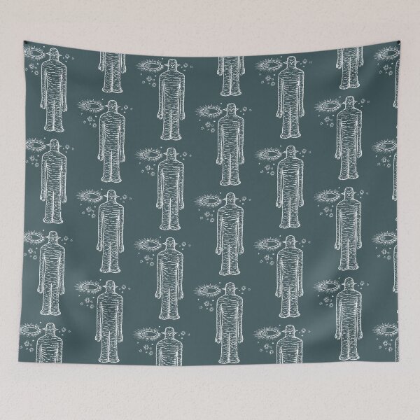 Item preview, Wrinkly Abducting Alien designed and sold by Plastic-Apes.