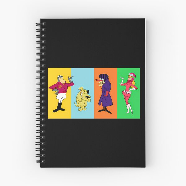 Item preview, Four Animated Racing Characters Posing On Color Panels designed and sold by MahaMonner.
