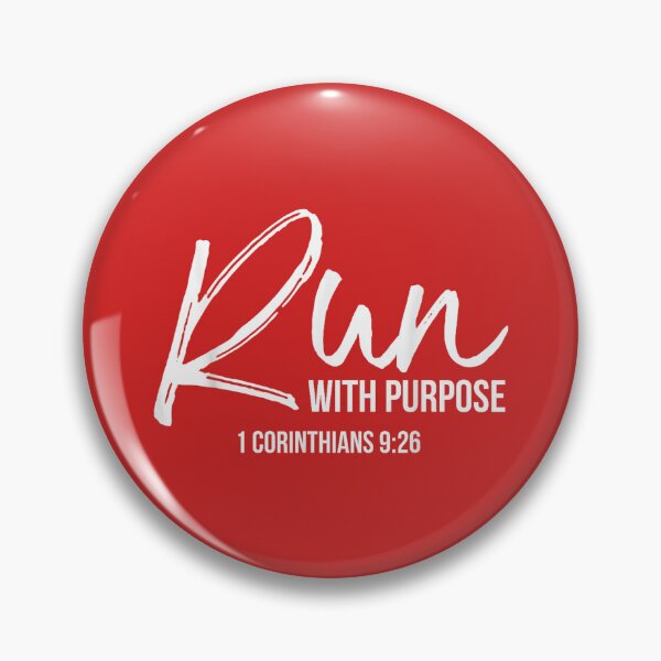 Item preview, Christian Runner Gift Running Gear Run with Purpose Quote Small designed and sold by melodycook.