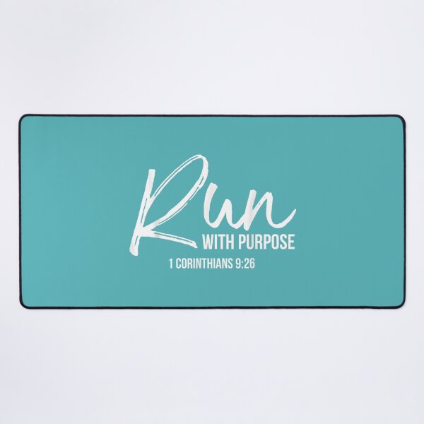 Item preview, Christian Runner Gift Running Gear Run with Purpose Quote Small designed and sold by melodycook.