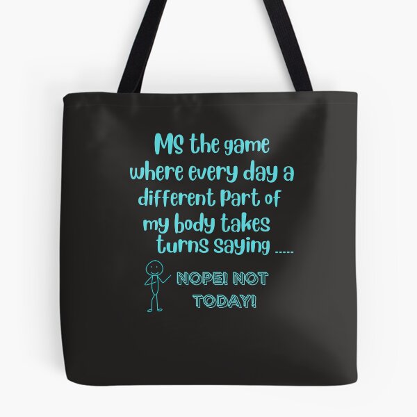 Item preview, MS The Game – Chronic Illness Humor Design designed and sold by TetelestaiWeave.