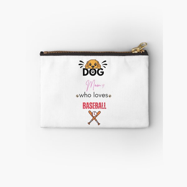 Item preview, Dog Mom Who Loves Baseball designed and sold by PawFitt.