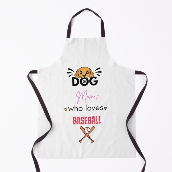 Item preview, Dog Mom Who Loves Baseball designed and sold by PawFitt.