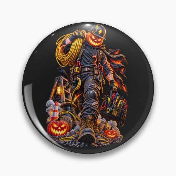 Item preview, Halloween Electrician: Power After Dark ⚡ designed and sold by juliorivera46.