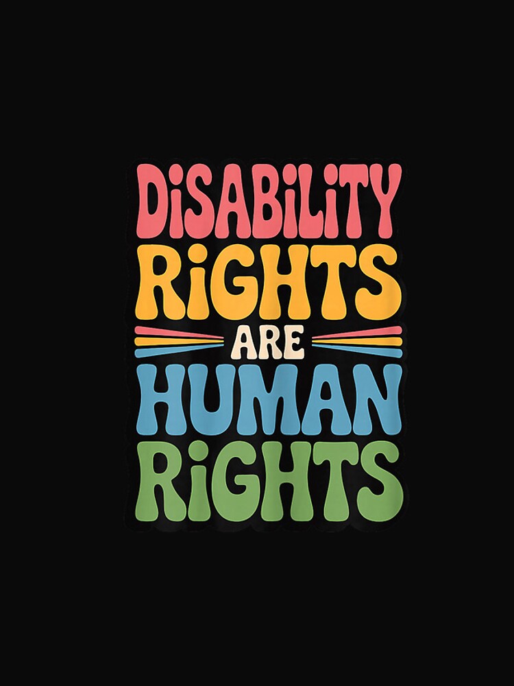 Thumbnail 4 of 4, iPhone Case, Disability Rights are Human Rights designed and sold by FrankIsabel.