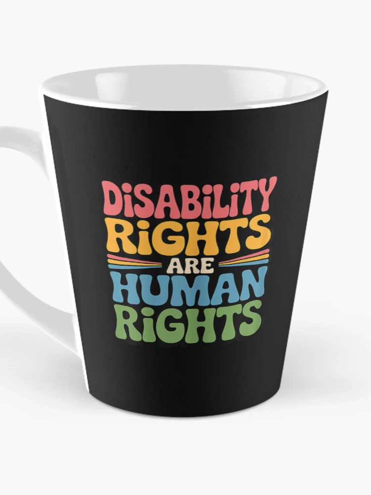 Thumbnail 3 of 4, Coffee Mug, Disability Rights are Human Rights designed and sold by FrankIsabel.