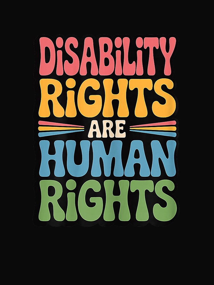 Thumbnail 3 of 3, Scarf, Disability Rights are Human Rights designed and sold by FrankIsabel.