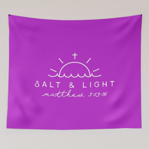 Item preview, Christian Salt & Light Matthew 5 13 Bible Verse Faith Gift designed and sold by melodycook.