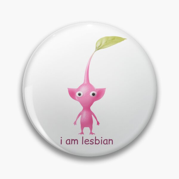 Item preview, Lesbian Pride Pink Pikmin designed and sold by blissrose.