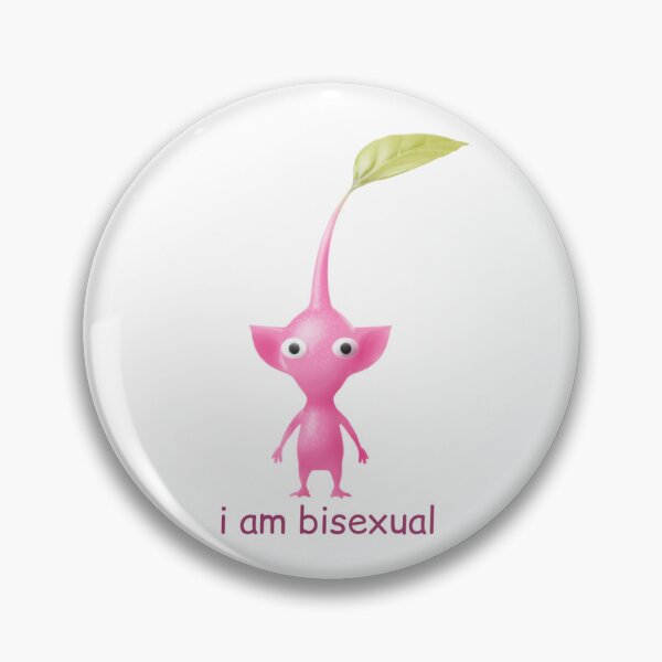 Item preview, Bisexual Pride Pink Pikmin designed and sold by blissrose.
