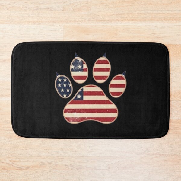 Item preview, American Flag Paw Print designed and sold by InkShiftLabs.