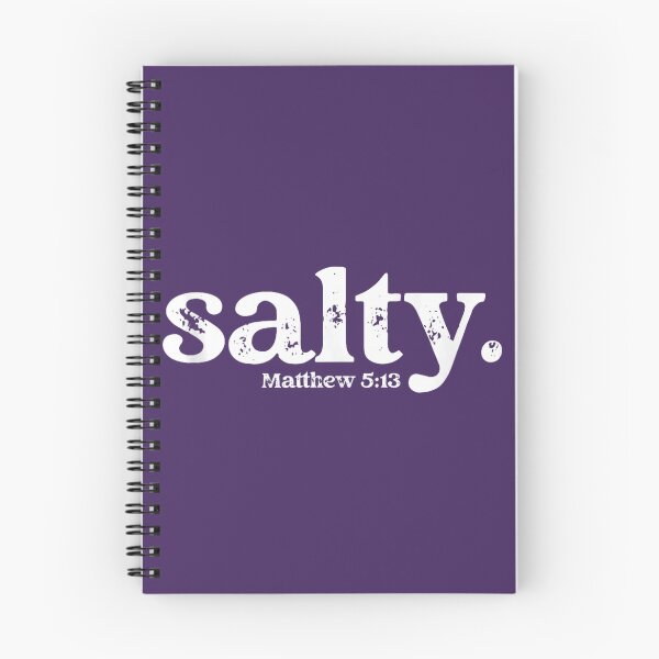 Item preview, Christian Salty Matthew 5 13 Bible Verse Faith Gift designed and sold by melodycook.