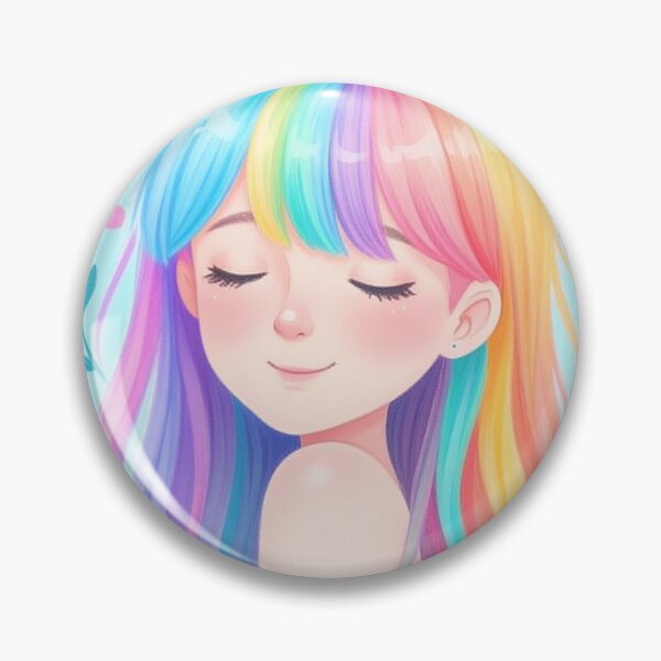 Item preview, Cute girl with colourful background designed and sold by Maureen1209.