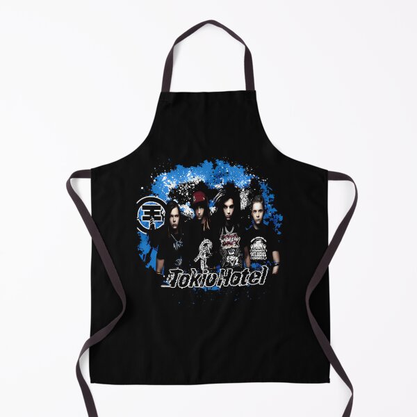 Item preview, Four German Pop Rock Musicians Standing Against Blue Paint Splatter designed and sold by Vulivoje6969.