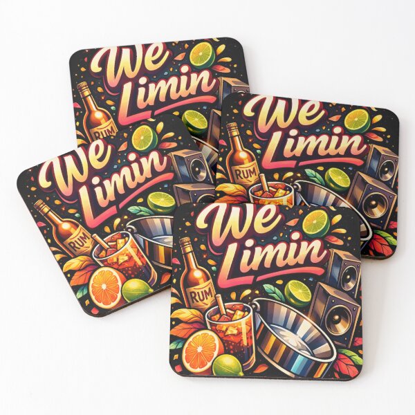Item preview, We Limin with Rum and Rhythm designed and sold by 5Palms.
